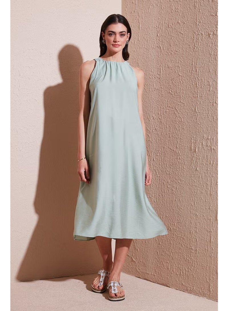 Lela Sleeveless A-Line Dress - Image 1